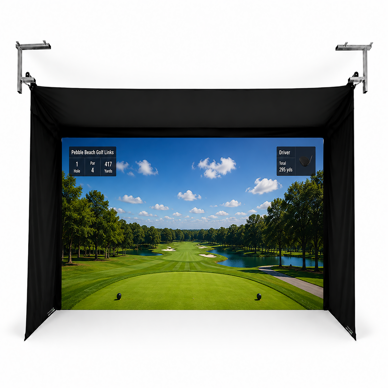 SportScreen Vanish Series Retractable Golf Enclosure