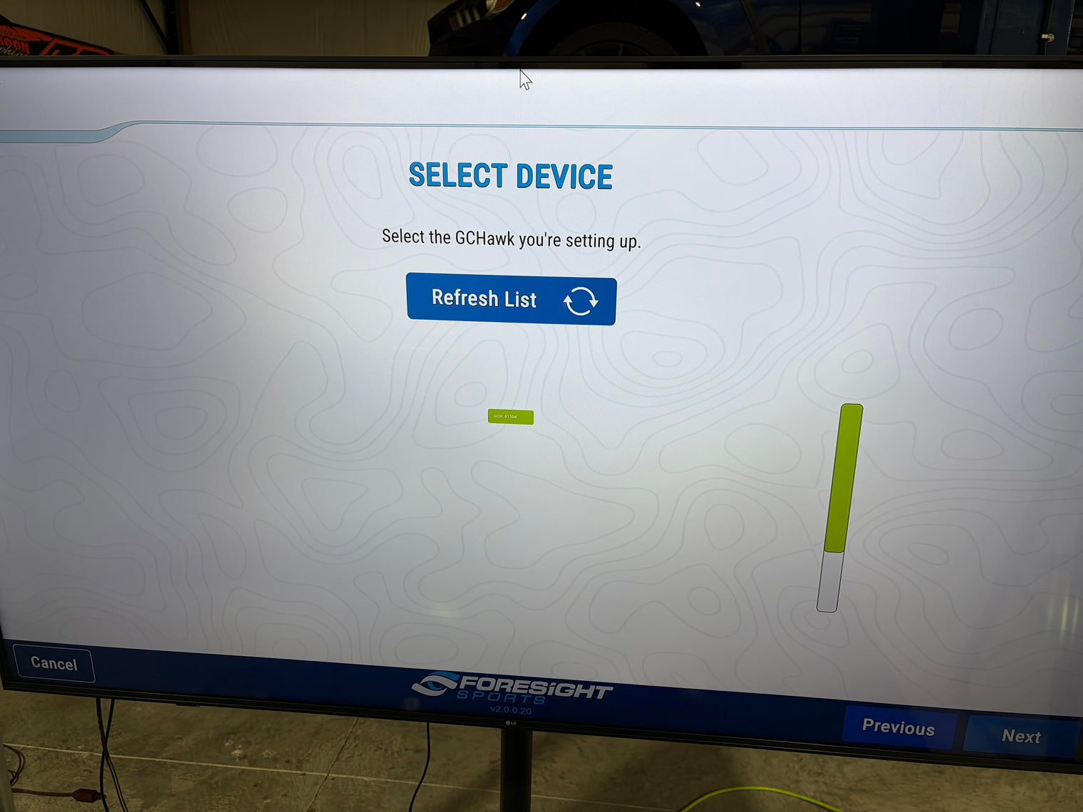 PREOWNED - Foresight Sports GC Hawk Launch Monitor w/ Golf Sim PC