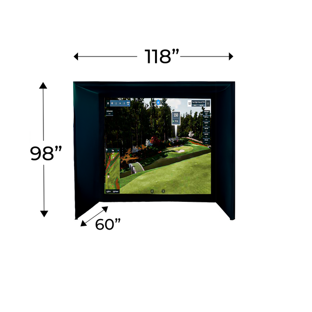 Birdie 10 Golf Simulator Enclosure