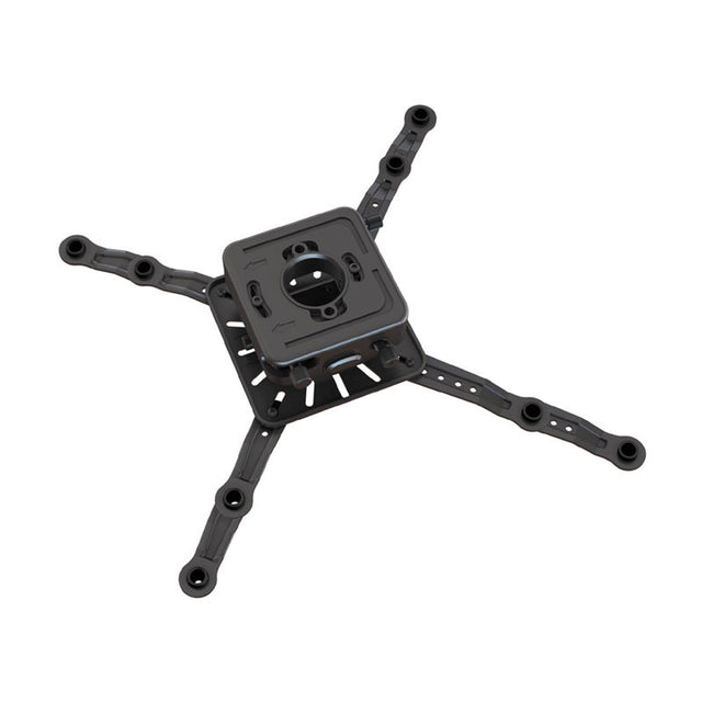 Universal mount for projectors with micro adjust and additional extenders