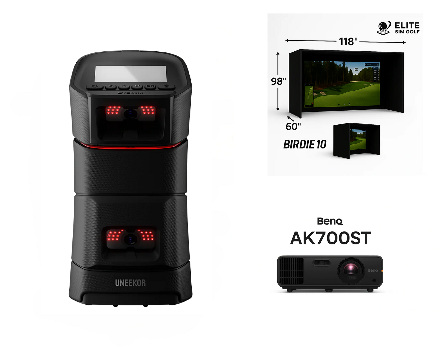 Eye Mini 10FT Premium 4K Package (Birdie 10 + AK700ST)