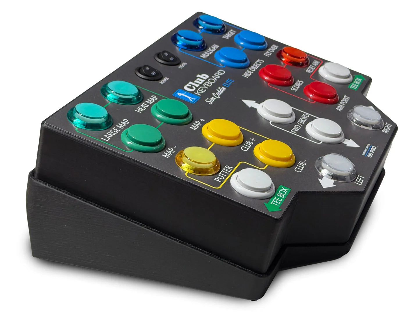 Elite 2 SKYTRAK Wireless Controller (Elite Sim Golf Edition) by Club Keyboard