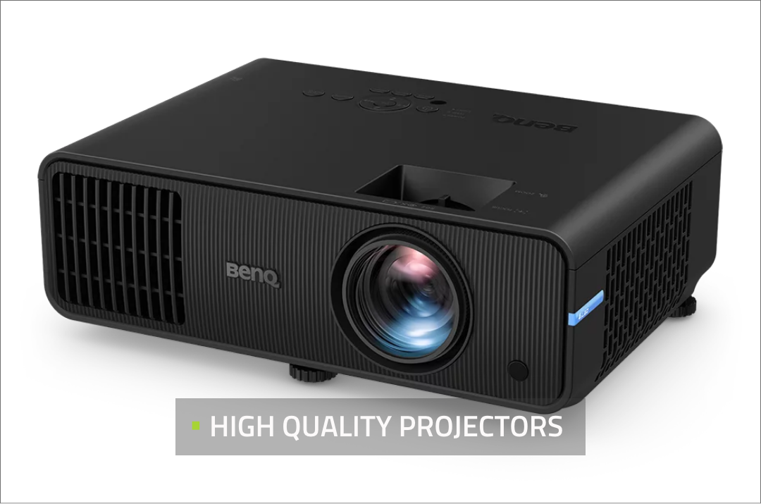SimBooth projector setup