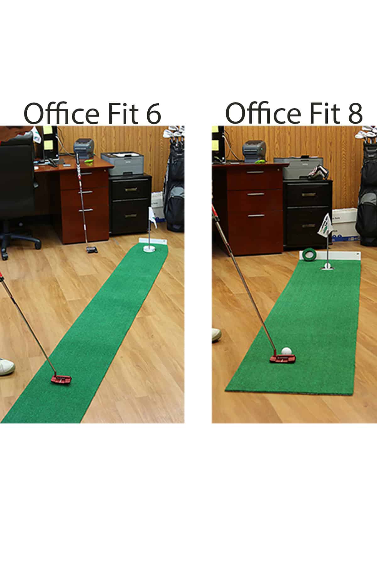 Big Moss Office Fit Putting Green