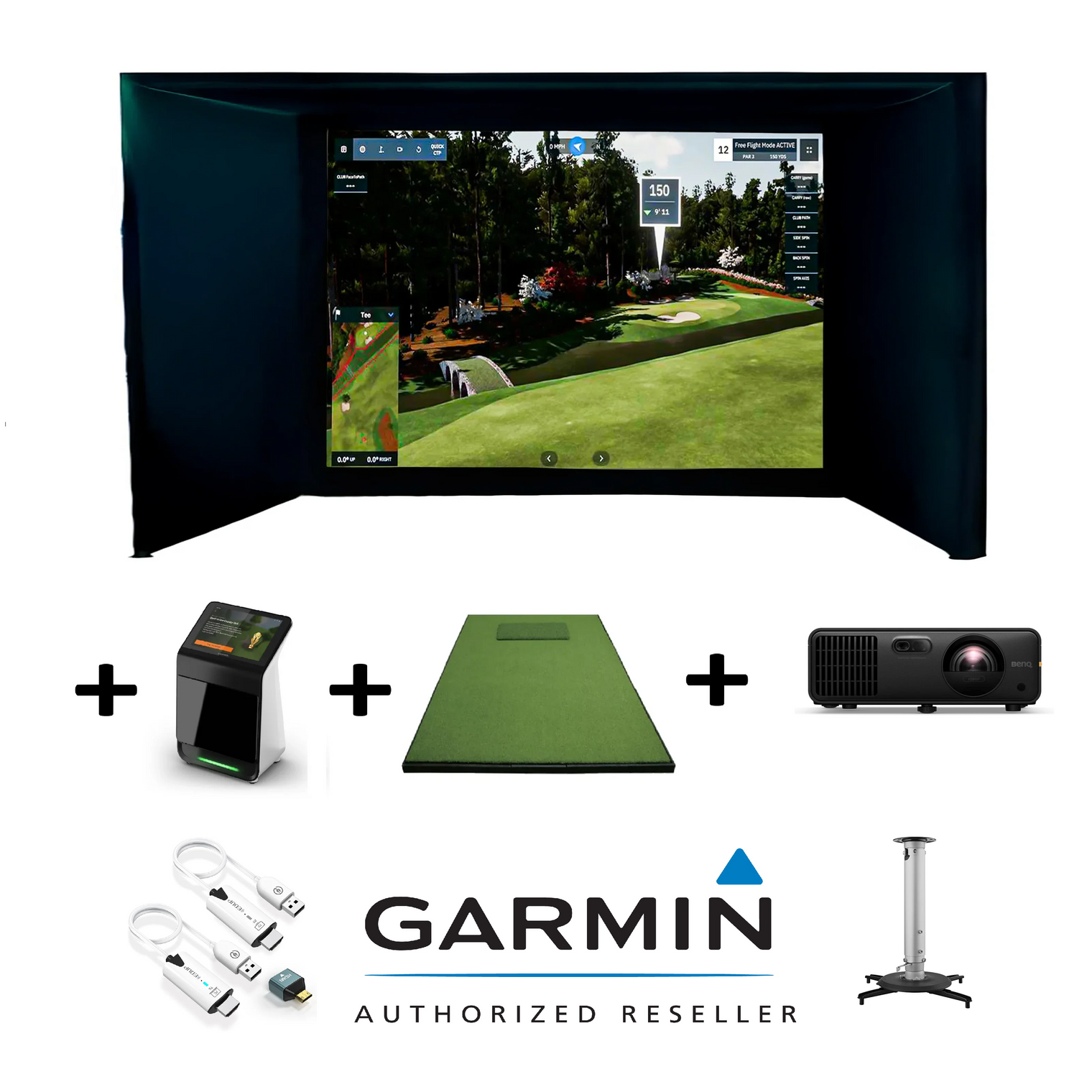 Garmin R50 Premium Plug-n-Play Bundle with 12ft Enclosure