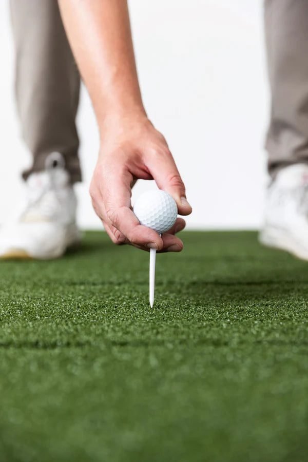 Beaver Tail Hitting Strip - The Most Realistic Golf Simulator Hitting Mat Strip for Joint Injury Prevention