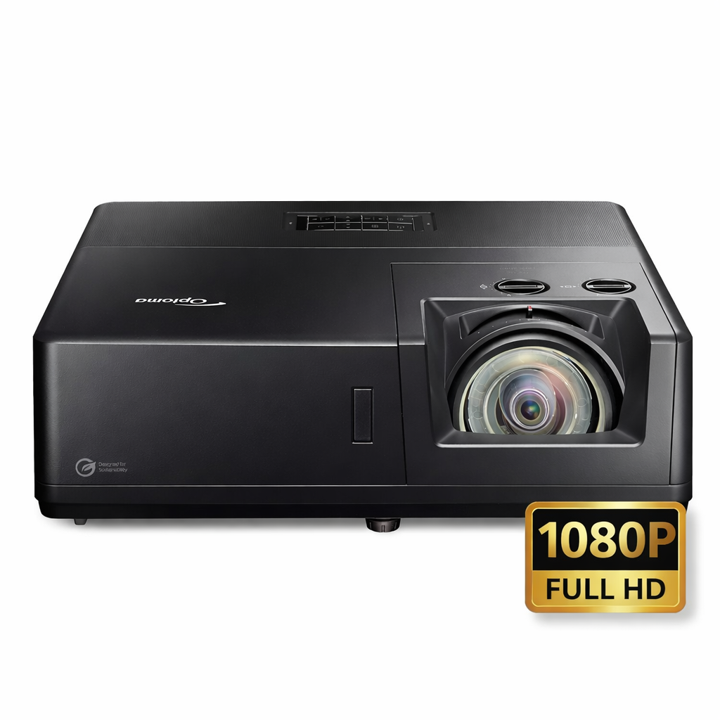 Optoma ZU507TST 5000-Lumens WUXGA Short Throw Golf Simulator Projector