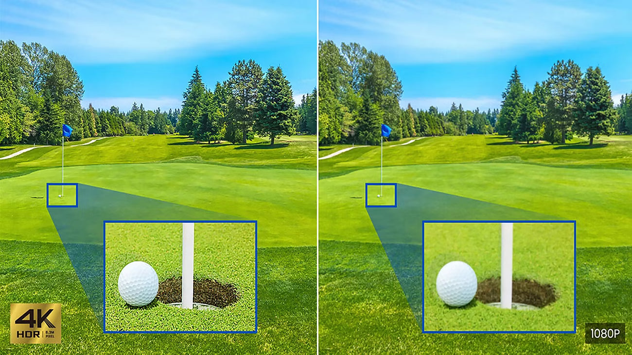 BenQ AK700ST 4000-Lumen 4K Short Throw Laser Golf Simulator Projector with Auto Screen Fit and Quick Focus for home golf simulators