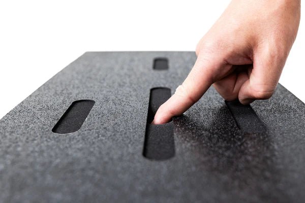 Beaver Tail Hitting Strip - The Most Realistic Golf Simulator Hitting Mat Strip for Joint Injury Prevention - Elite Sim Golf