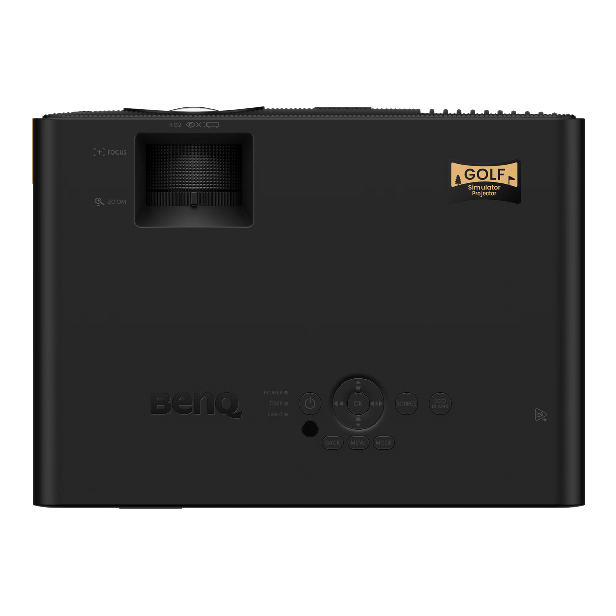 BenQ AH30ST 3000-Lumen Short Throw 1080P LED Golf Simulator Projector - Elite Sim Golf