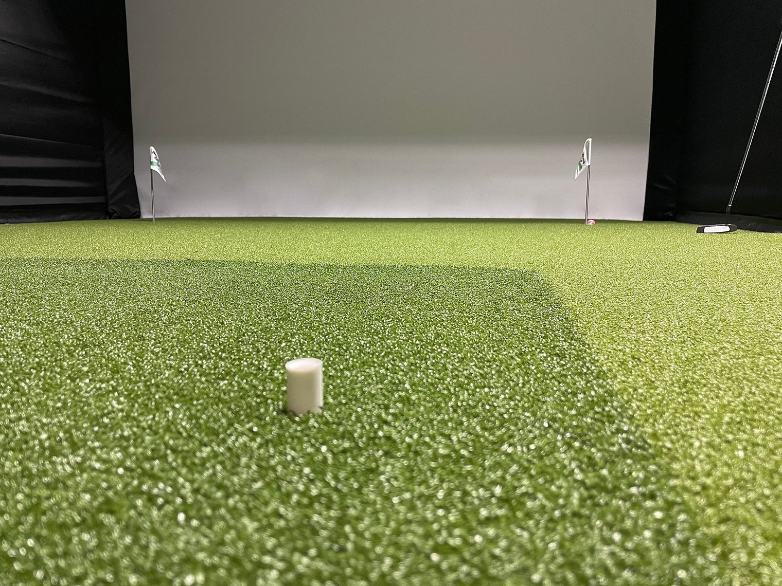 Big Moss Commander Single Level Putting Studio for Elite Sim Golf Albatross 13 Enclosure - Elite Sim Golf