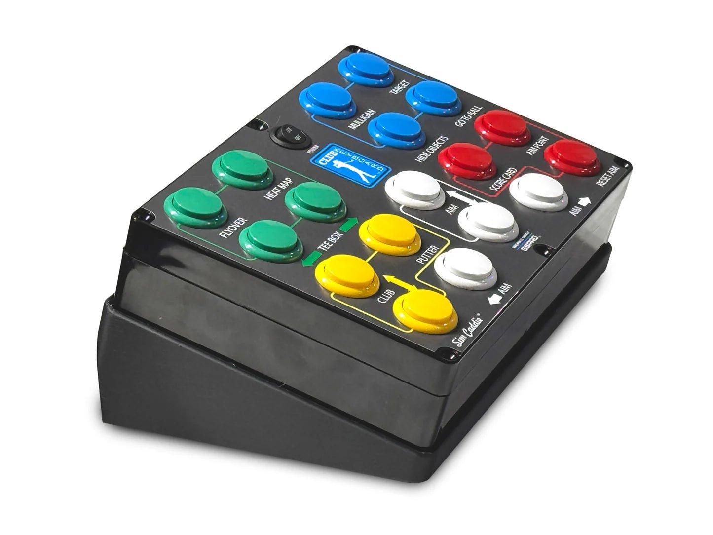 Classic 2 SKYTRAK Wired Controller (Elite Sim Golf Edition) by Club Keyboard - Elite Sim Golf