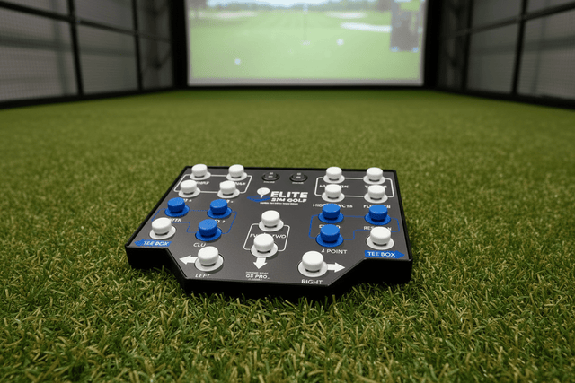 Elite 2 GSPro Wireless Controller (Elite Sim Golf Edition) by Club Keyboard - Elite Sim Golf