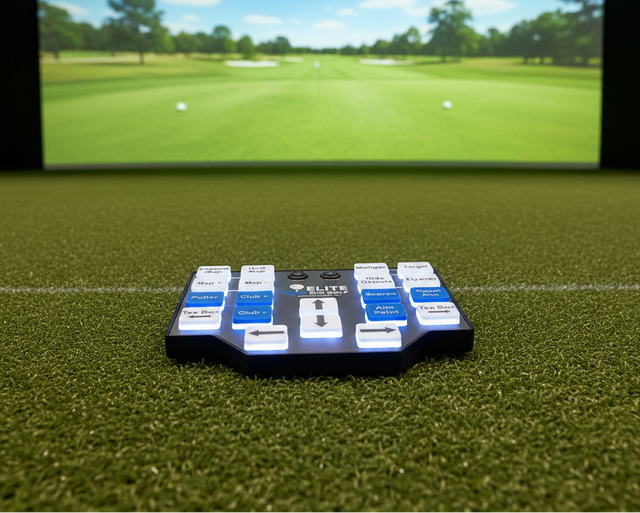 Flex 4 GSPro Wireless Controller (Elite Sim Golf Edition) by Club Keyboard