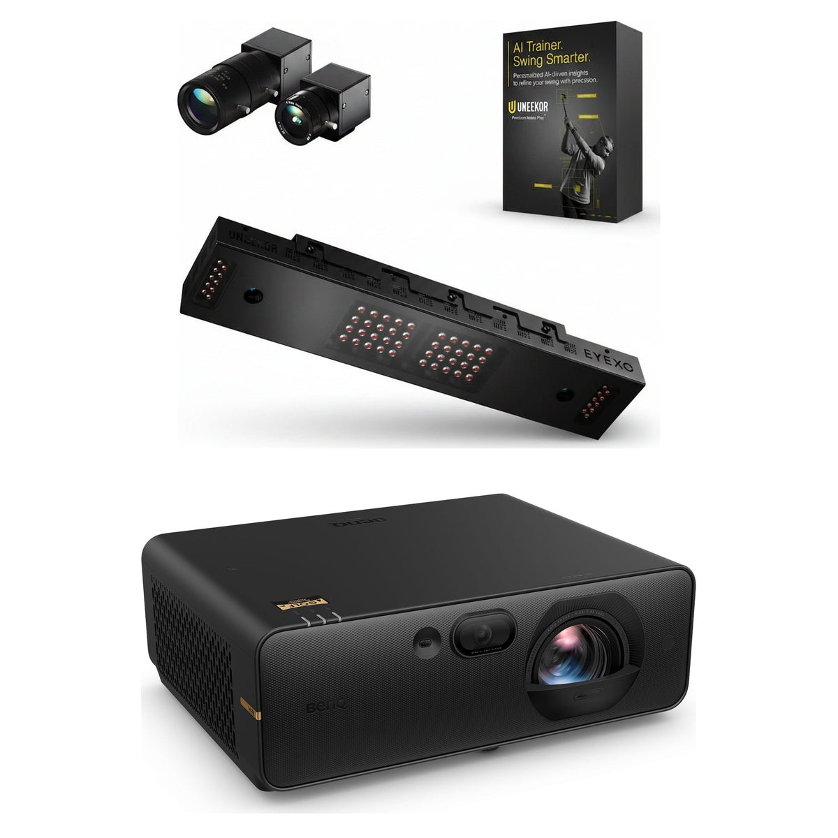 Uneekor EYE XO AI Studio Bundle + BenQ AK800ST 4K Projector Combo