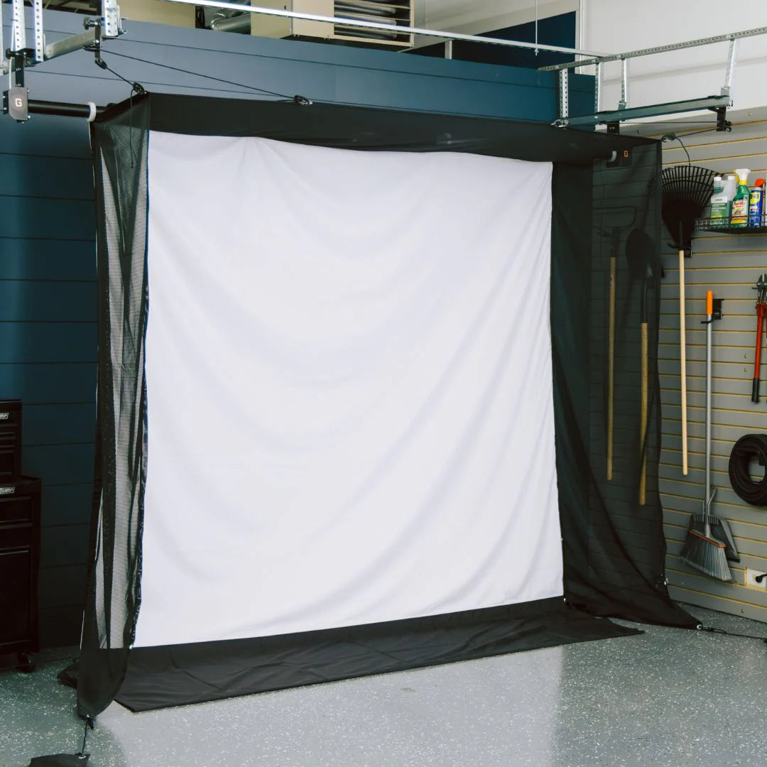 G-TRAK Retractable Golf Simulator Screen