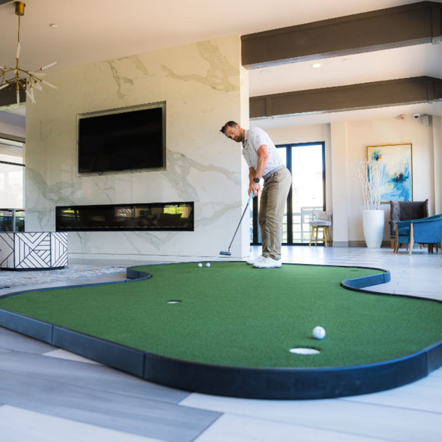 SIGPRO Double Break Putting Green - Elite Sim Golf
