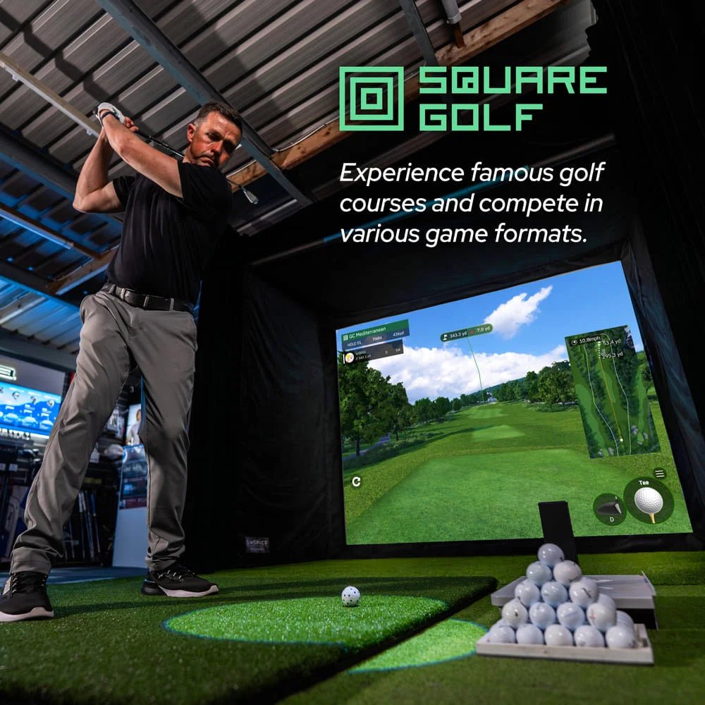 Square Golf Launch Monitor - Elite Sim Golf