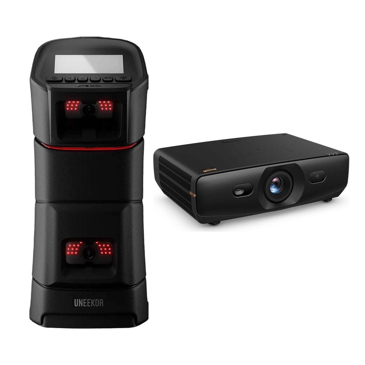 Uneekor EYE MINI Launch Monitor + BenQ AK900ST 4K Projector Combo