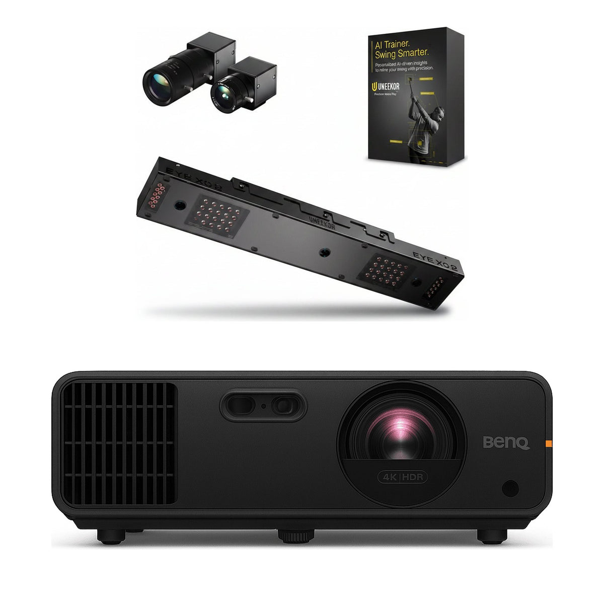 Uneekor EYE XO2 AI Studio Bundle + BenQ AK700ST 4K Projector Combo
