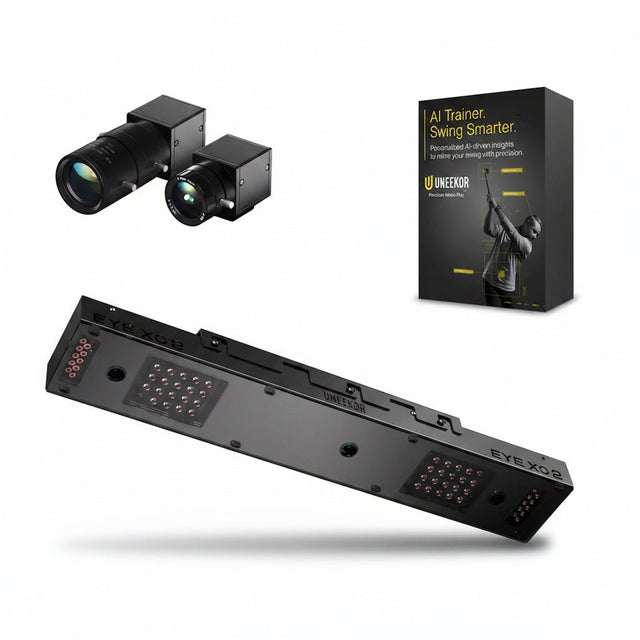 Uneekor EYE XO2 Overhead Launch Monitor AI Studio Bundle - Elite Sim Golf