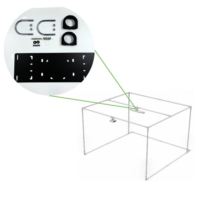 Universal Launch Monitor Enclosure Flush Mount - Elite Sim Golf