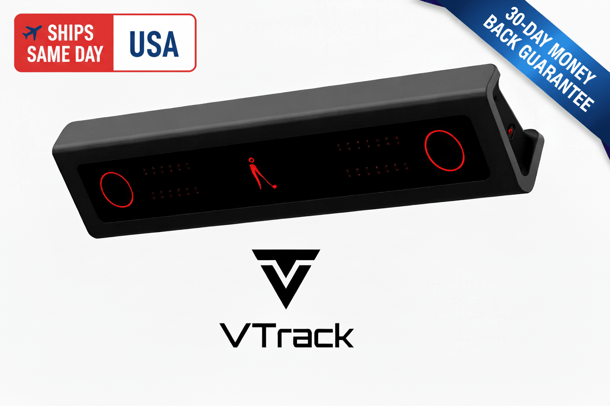 VTrack Overhead Golf Launch Monitor - Elite Sim Golf