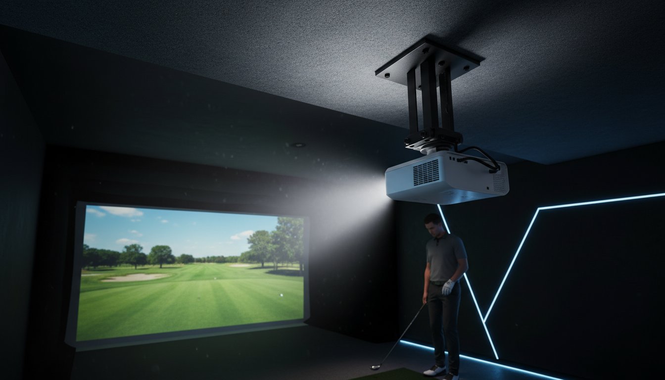 Projector Mounts Buying Guide: Choosing the Right Fit for Your Golf Simulator