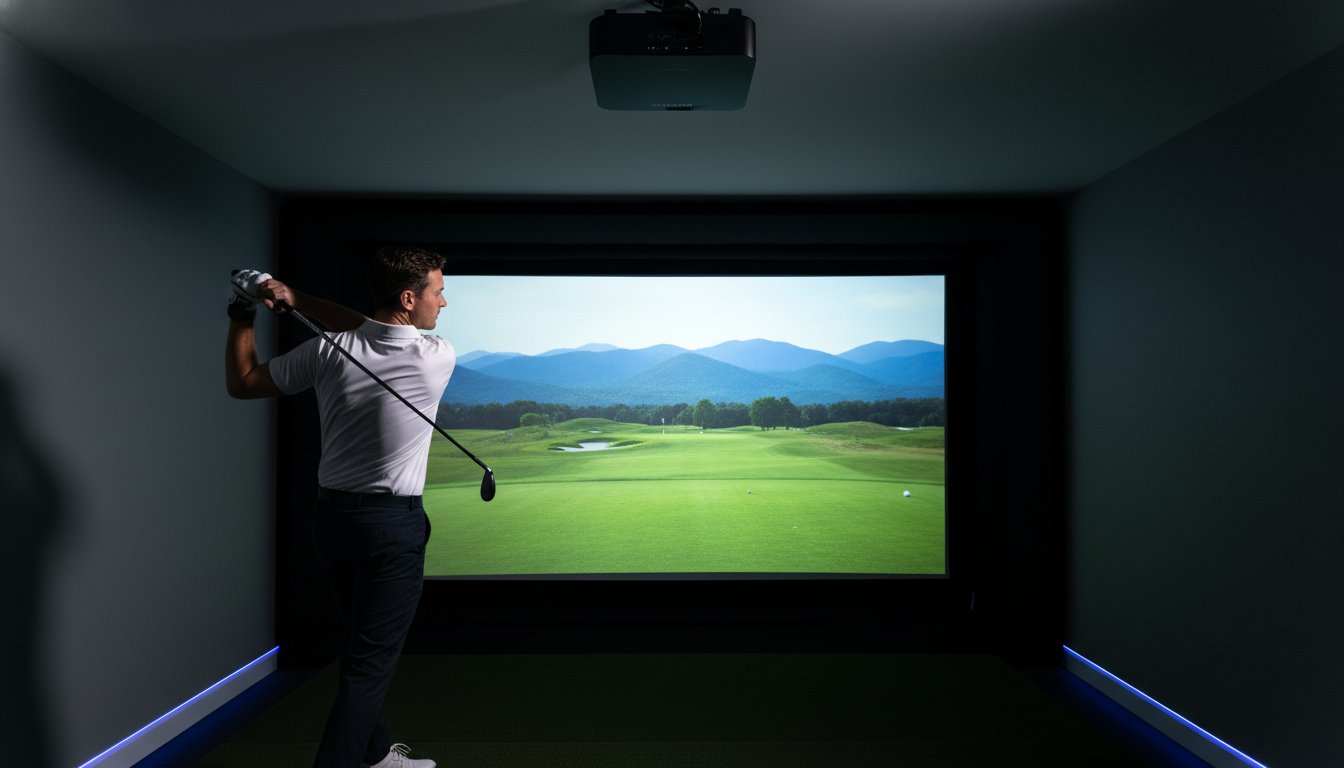 Is a Home Golf Simulator Worth It? Accuracy, Costs, and Safety Explained