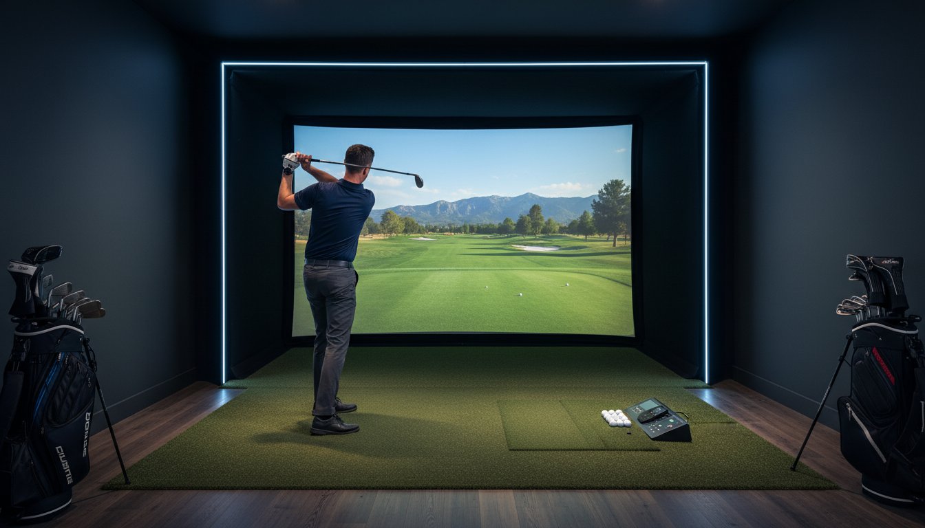 Indoor Golf Simulator: The Ultimate Beginner’s Guide to Home Play (2026) - Elite Sim Golf