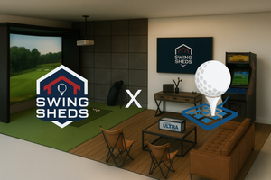 Elite Sim Golf x Swing Sheds: Luxury Backyard Golf Simulator Studios