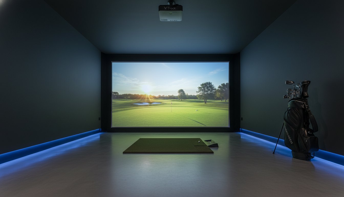 VTrack Overhead Golf Launch Monitor: The Definitive Guide to Pro-Grade Home Simulation - Elite Sim Golf