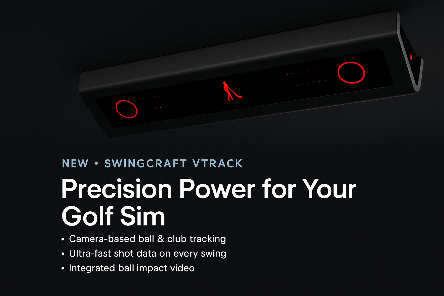 VTrack Overhead Launch Monitor Review: Overhead GSPro Setup, Data, Ceiling Height & More - Elite Sim Golf
