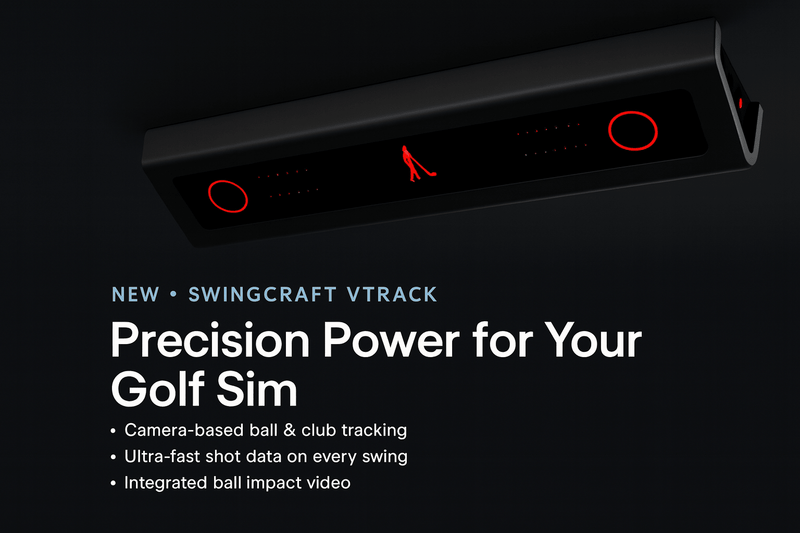 VTrack Overhead Launch Monitor Review: Overhead GSPro Setup, Data, Ceiling Height & More - Elite Sim Golf