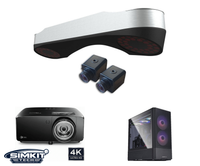ProTee VX Overhead Launch Monitor + Optoma ZK521ST-B + Gaming PC Package