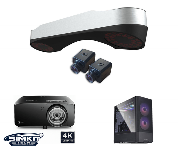 ProTee VX Overhead Launch Monitor + Optoma ZK521ST-B + Gaming PC Package