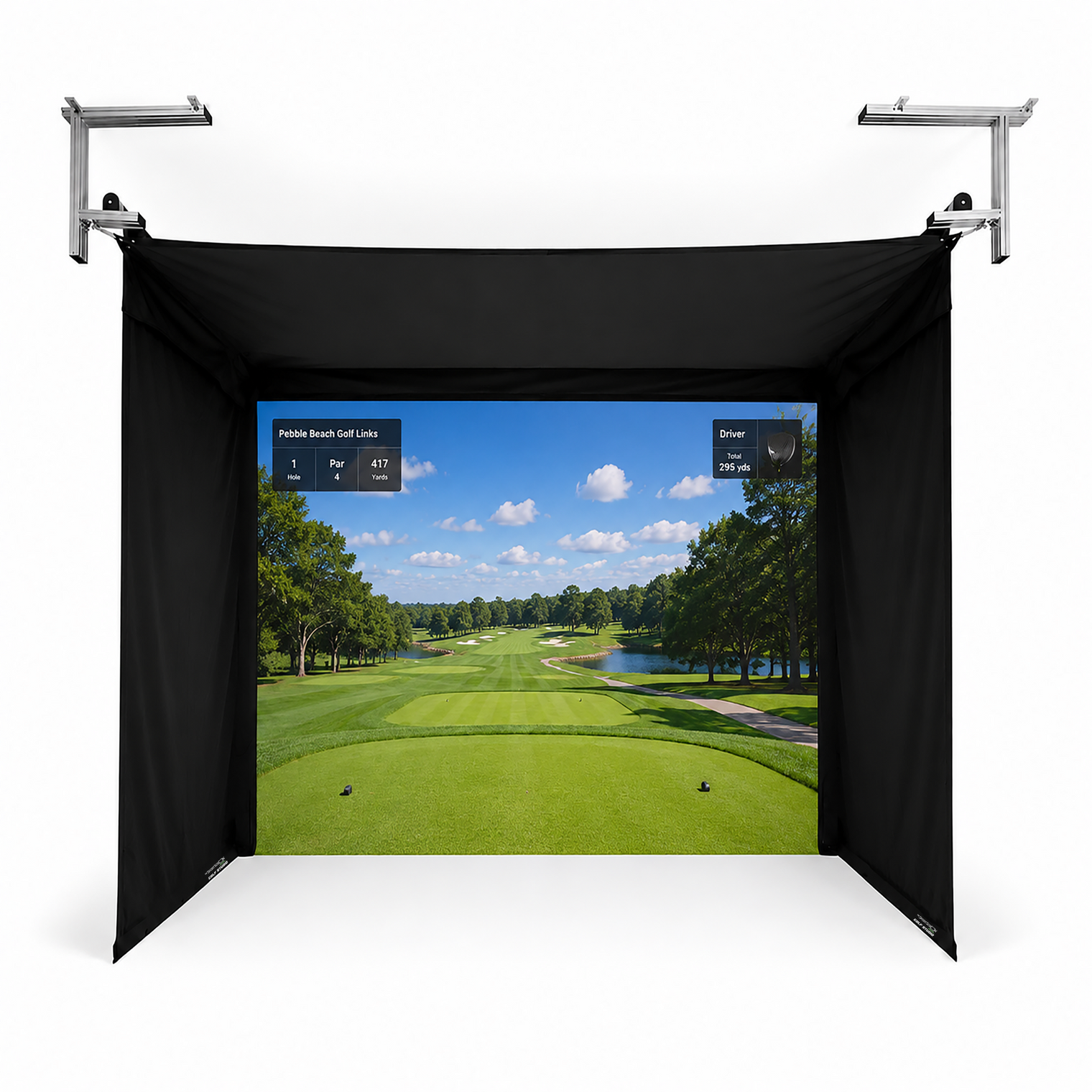 SportScreen Vanish Series Retractable Golf Enclosure