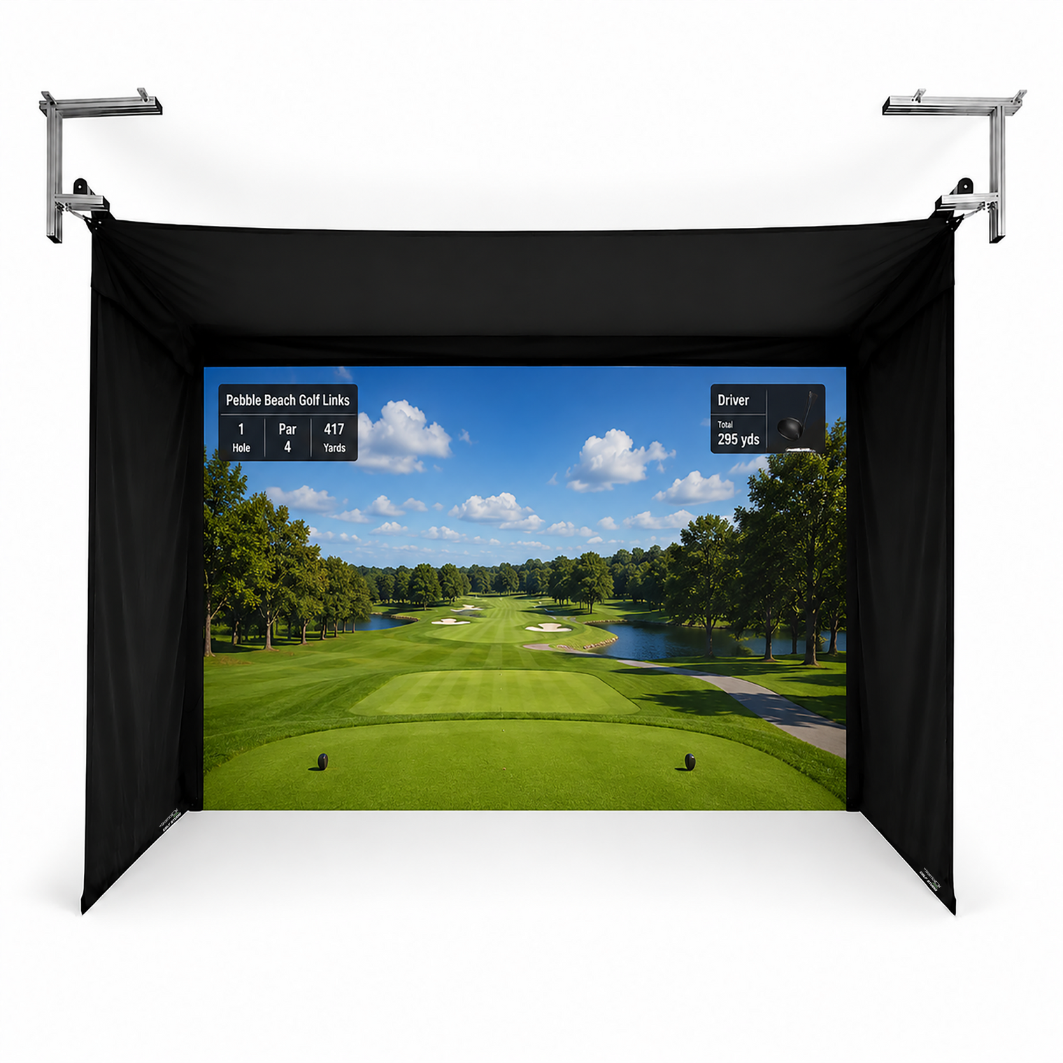SportScreen Vanish Series Retractable Golf Enclosure