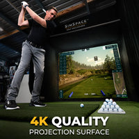 SimSpace Platinum Golf Enclosure 13.2ft x 8.2ft