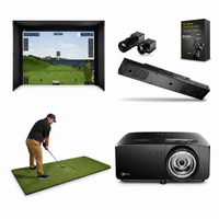 Uneekor EYE XO2 SimKit — Optoma ZK521ST-B + Carl's Place DIY Enclosure + HotShot Mat