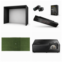 Uneekor EYE XO Overhead Launch Monitor Premium 4K Package (Enclosure Choice + Optoma ZK608TST)