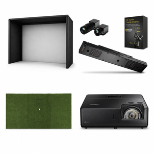Uneekor EYE XO2 Overhead Launch Monitor Premium 4K Package (Enclosure Choice + Optoma ZK608TST)