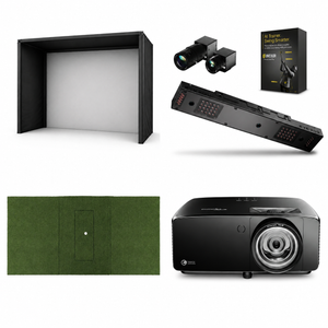 Uneekor EYE XO2 Overhead Launch Monitor Premium 4K Package (Enclosure Choice + Optoma ZK521ST-B)