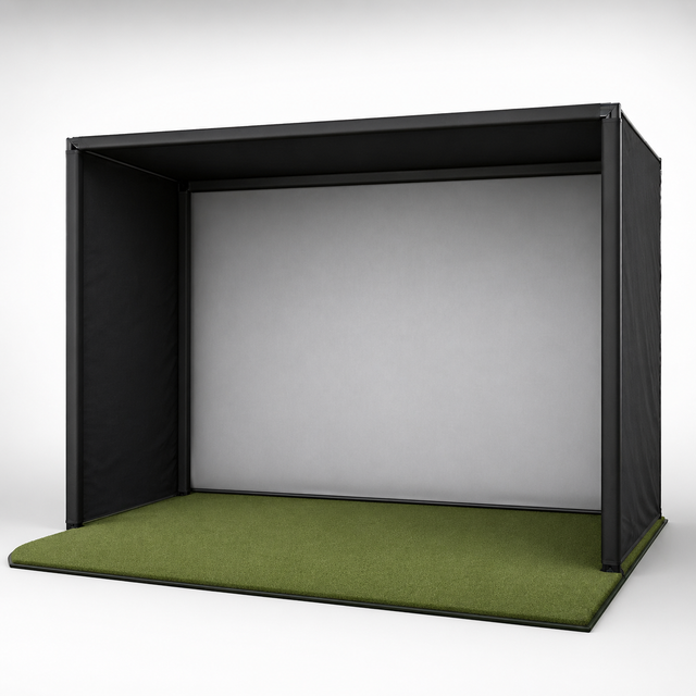 Elite Sim Golf PRO Series 12x9 Golf Simulator Enclosure
