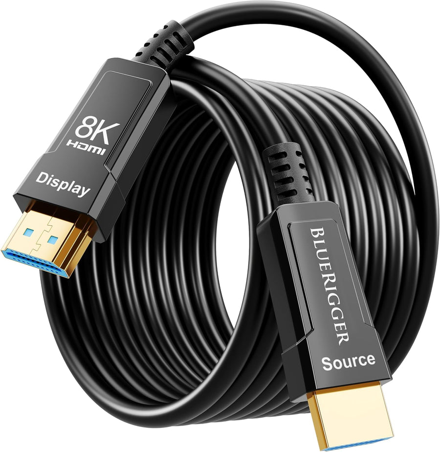 8K Fiber Optic HDMI Cable 50FT