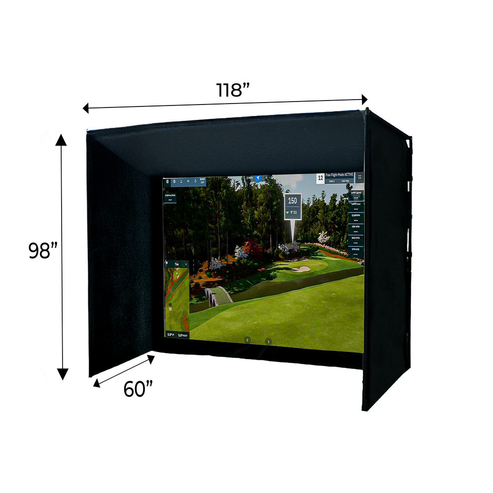 Birdie 10 Golf Simulator Enclosure