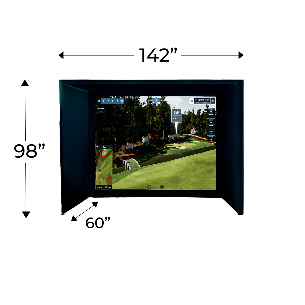 Eagle 12 Golf Simulator Enclosure