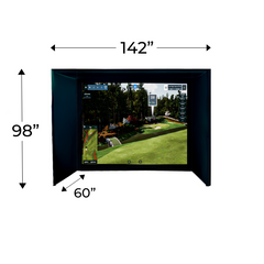 Eagle 12 Golf Simulator Enclosure