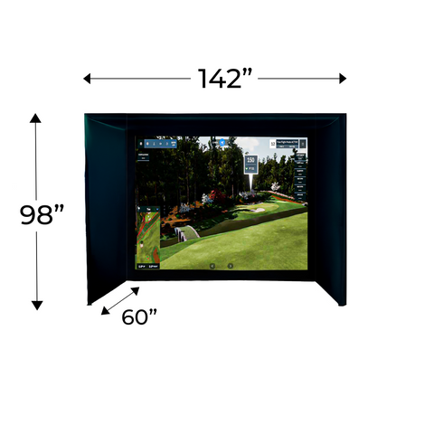 Eagle 12 Golf Simulator Enclosure