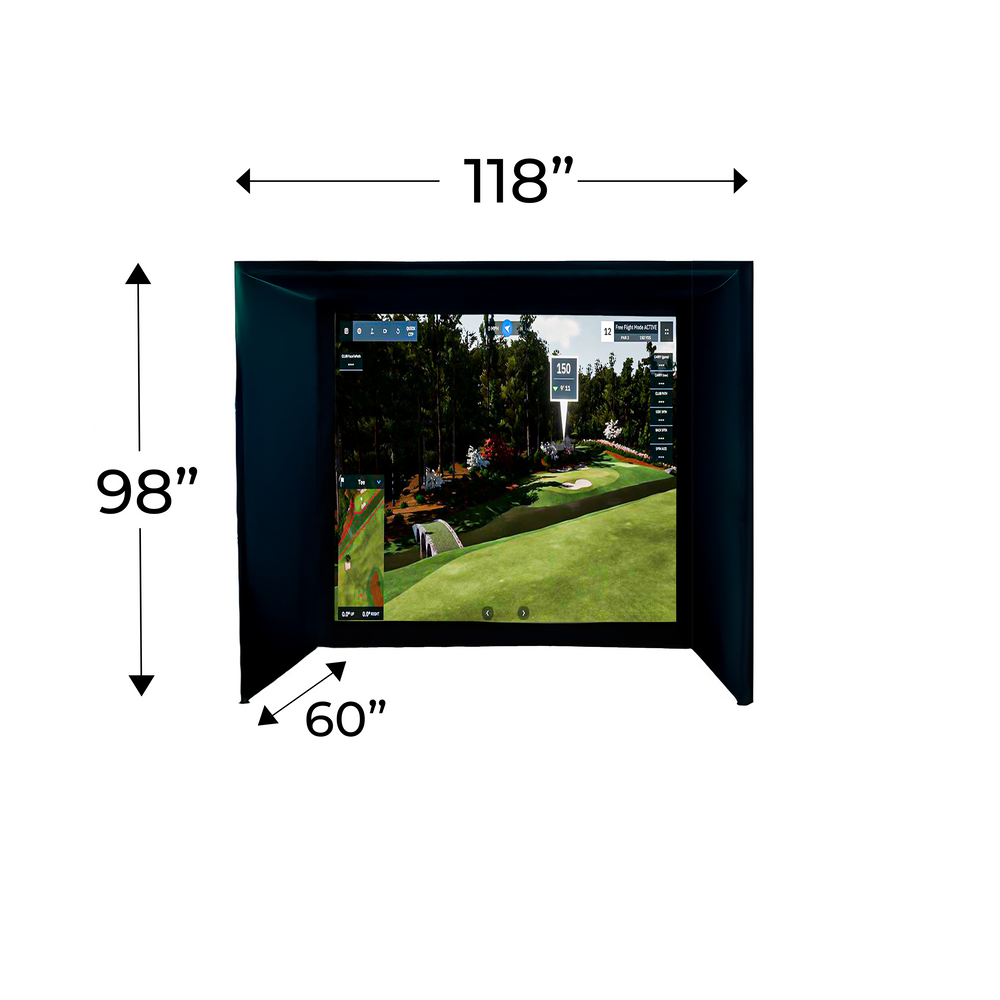 Birdie 10 Golf Simulator Enclosure